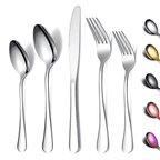 ReaNea 20 Pieces Silverware Set Stainless Steel Flatware Set, Spoons and Forks Cutlery Set Service for 4 EasyOptionXY LLC