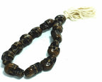 Tribal Skull Bone Bracelet Boho Cotton Tassel Elastic