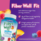 Vitafusion Fiber Well Fit Gummies Supplement; 90 Count EasyOptionXY LLC