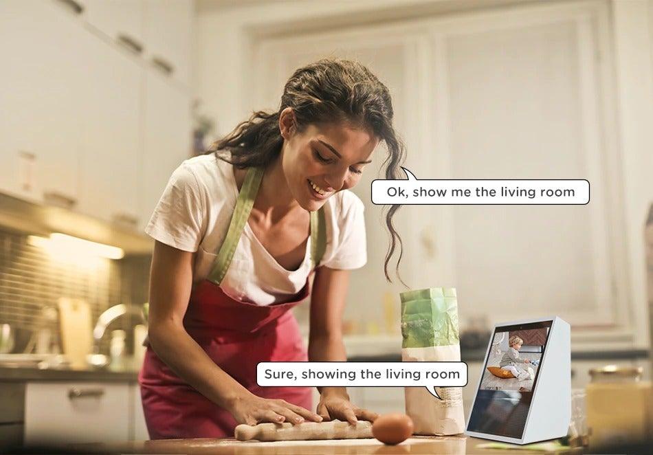 1080P IP Wifi Camera Indoor Surveillance Camera Baby Monitor Mini Cam Home Security Webcam Motion Detection with Night Vision AIl Human Detection Activity Zone Stevvex