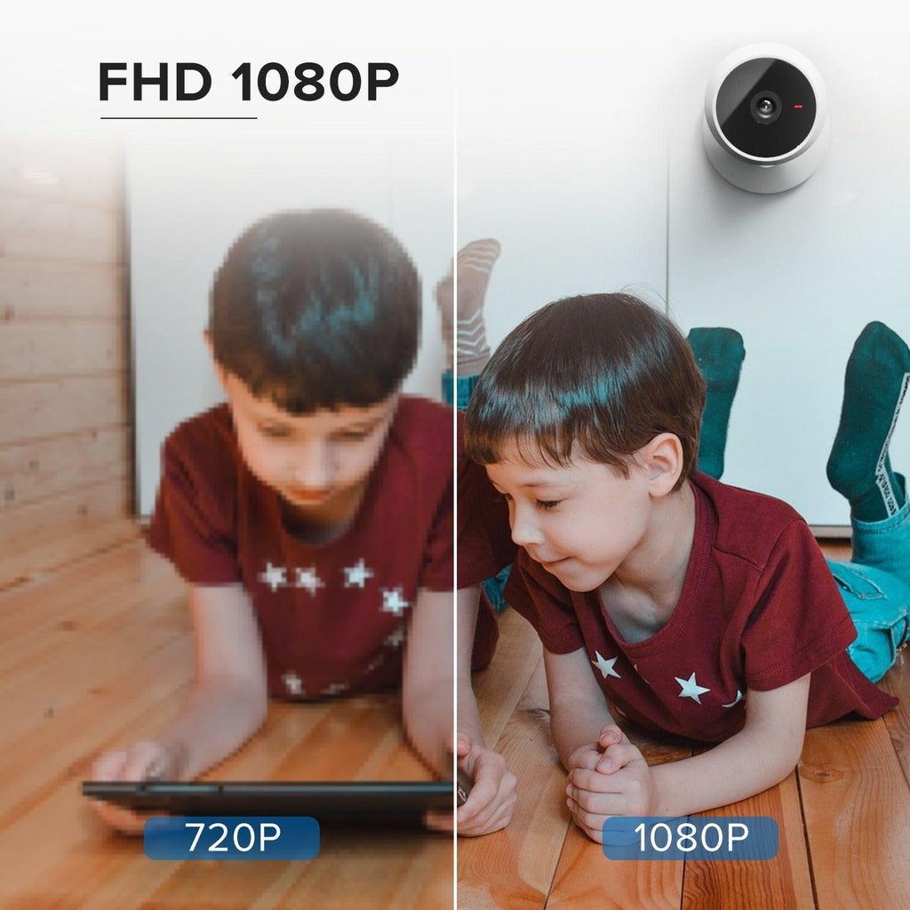 1080P IP Wifi Camera Indoor Surveillance Camera Baby Monitor Mini Cam Home Security Webcam Motion Detection with Night Vision AIl Human Detection Activity Zone Stevvex