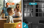 1080P IP Wifi Camera Indoor Surveillance Camera Baby Monitor Mini Cam Home Security Webcam Motion Detection with Night Vision AIl Human Detection Activity Zone Stevvex
