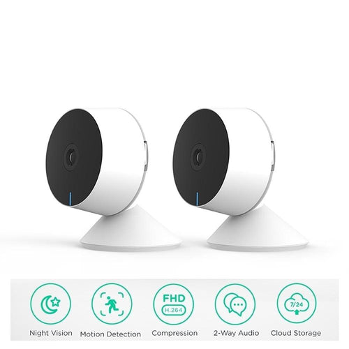 1080P IP Wifi Camera Indoor Surveillance Camera Baby Monitor Mini Cam Home Security Webcam Motion Detection with Night Vision AIl Human Detection Activity Zone Stevvex