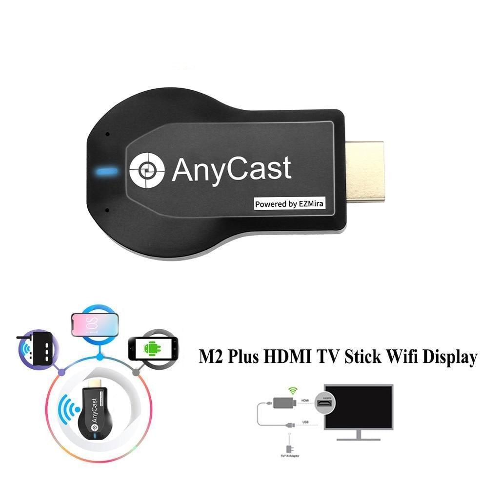 1080P M2 Plus HDMI TV Stick Wifi Display TV Dongle Receiver 1080P Mobile Screen Mirroring Receiver Dongle For Mobile Phone To TV Projector Stevvex