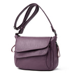 Winter style white handbag luxury leather handbag Pi-Mart