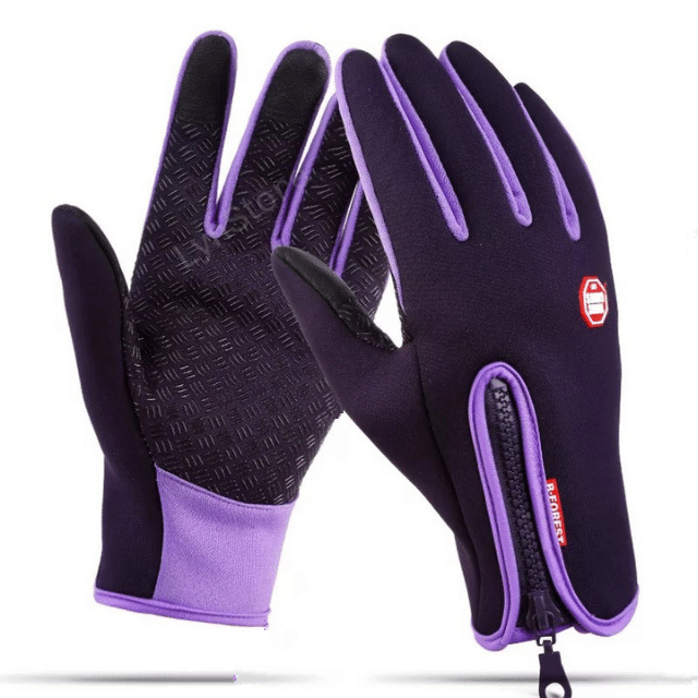 Winter Gloves Touch Screen Riding Motorcycle Sliding Waterproof Sports Gloves With Fleece Pi-Mart