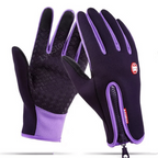 Winter Gloves Touch Screen Riding Motorcycle Sliding Waterproof Sports Gloves With Fleece Pi-Mart