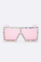 Crystal Shield Sunglasses - UV400 Protection & Oversized Fit
