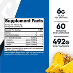 Nutricost BCAA Powder- 2:1:1 - (Pineapple) 60 Servings EasyOptionXY LLC