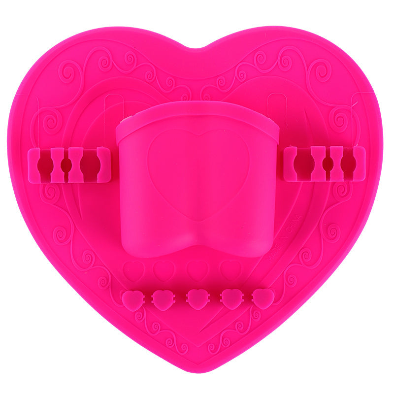 Silicone cosmetic brush storage box Pi-Mart