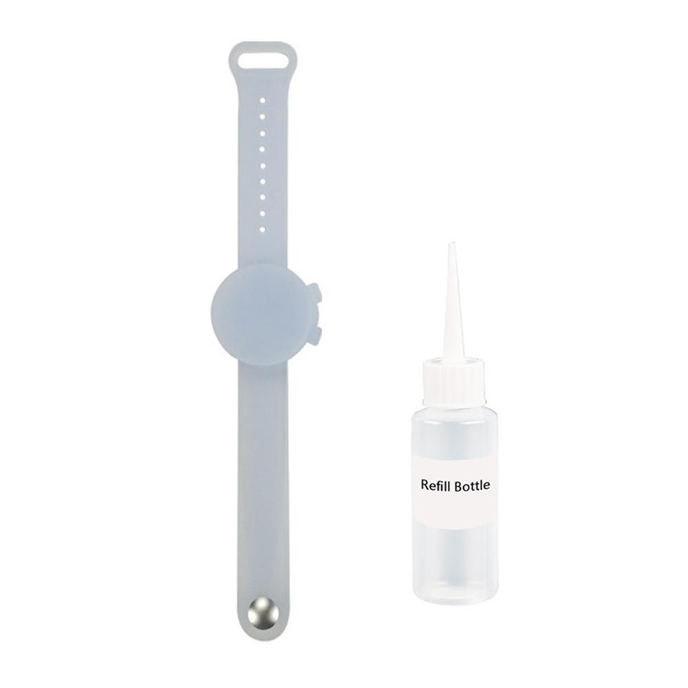 Outdooor Silicone Wristband Hand Sanitizer Disinfectant Bracelet Pi-Mart