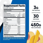 Nutricost Pre-C, Pre-Workout Complex with Creatine Powder (Peach Mango) - Boost Fitness Routines, 450g EasyOptionXY LLC
