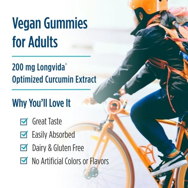 Nordic Naturals Zero Sugar Curcumin Gummies, 200 Mg, Non-GMO, 60 Count EasyOptionXY LLC