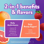 Vitafusion Multi+ Beauty 2-in-1 Benefits & Flavors Daily Multivitamin; 90 Count EasyOptionXY LLC
