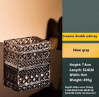 Bohemian Crystal Ashtray For Men's Gifts Pi-Mart