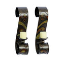 DecMode 2 Holder Black Metal Wall Sconce, Set of 2 EasyOptionXY LLC