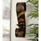 DecMode 2 Holder Black Metal Wall Sconce, Set of 2 EasyOptionXY LLC