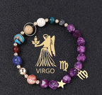 Natural Stone Hemp Stone Cut Surface Eight Planets Personalized Fashionable All-match