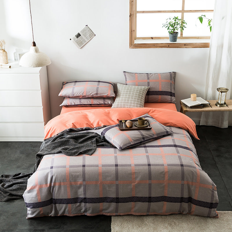 Check cotton bedding Pi-Mart