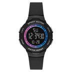 Time and Tru Women's Black Digital Sport Watch EasyOptionXY LLC