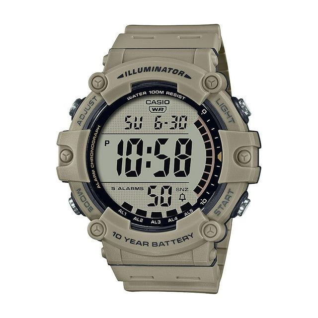Casio Large LCD Digital Watch Black EasyOptionXY LLC