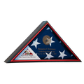 Tributary Flag Case - Marine Corps Flag Display Case The Military Gift Store