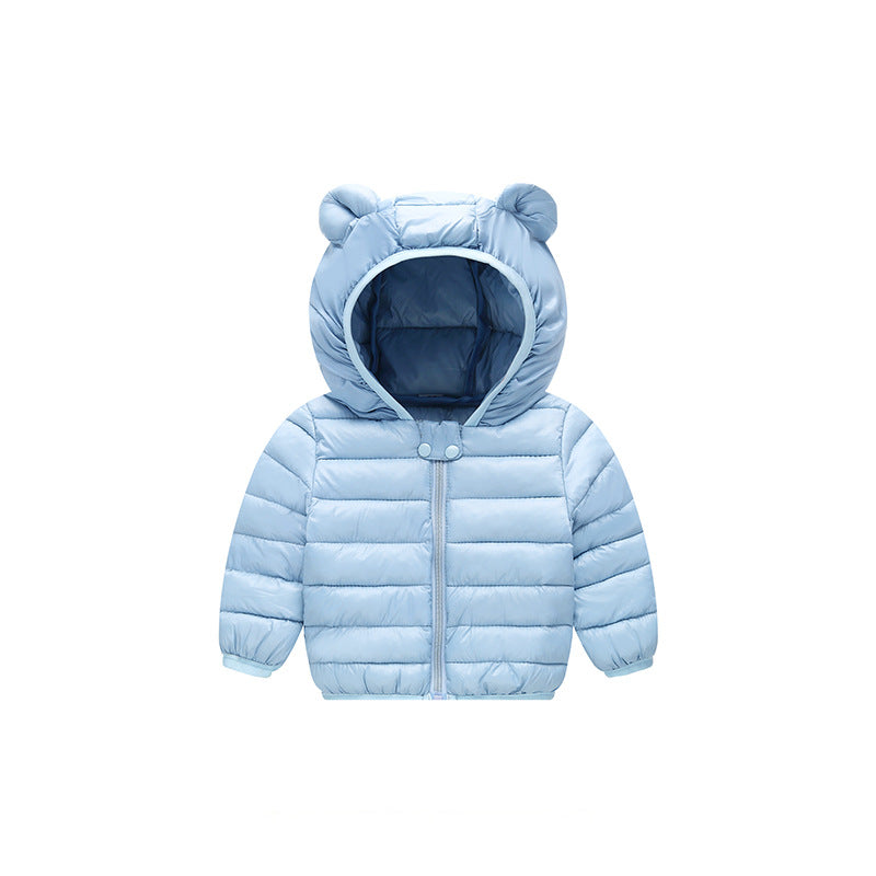 Modern Jacket Autumn Winter Baby Girls Jacket For Baby Coat Kids Warm Hooded Outerwear For Baby Boys Clothes Newborn Jacket