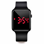 LED Electronic Sport Silicone Kids Watch Fashion Casual Outdoor Digital Display Watches Simple Kids Digital Watch Sport Led Simply Stylish Electronic Digital Wrist Watches For Women Ladies Teens Girls Stevvex