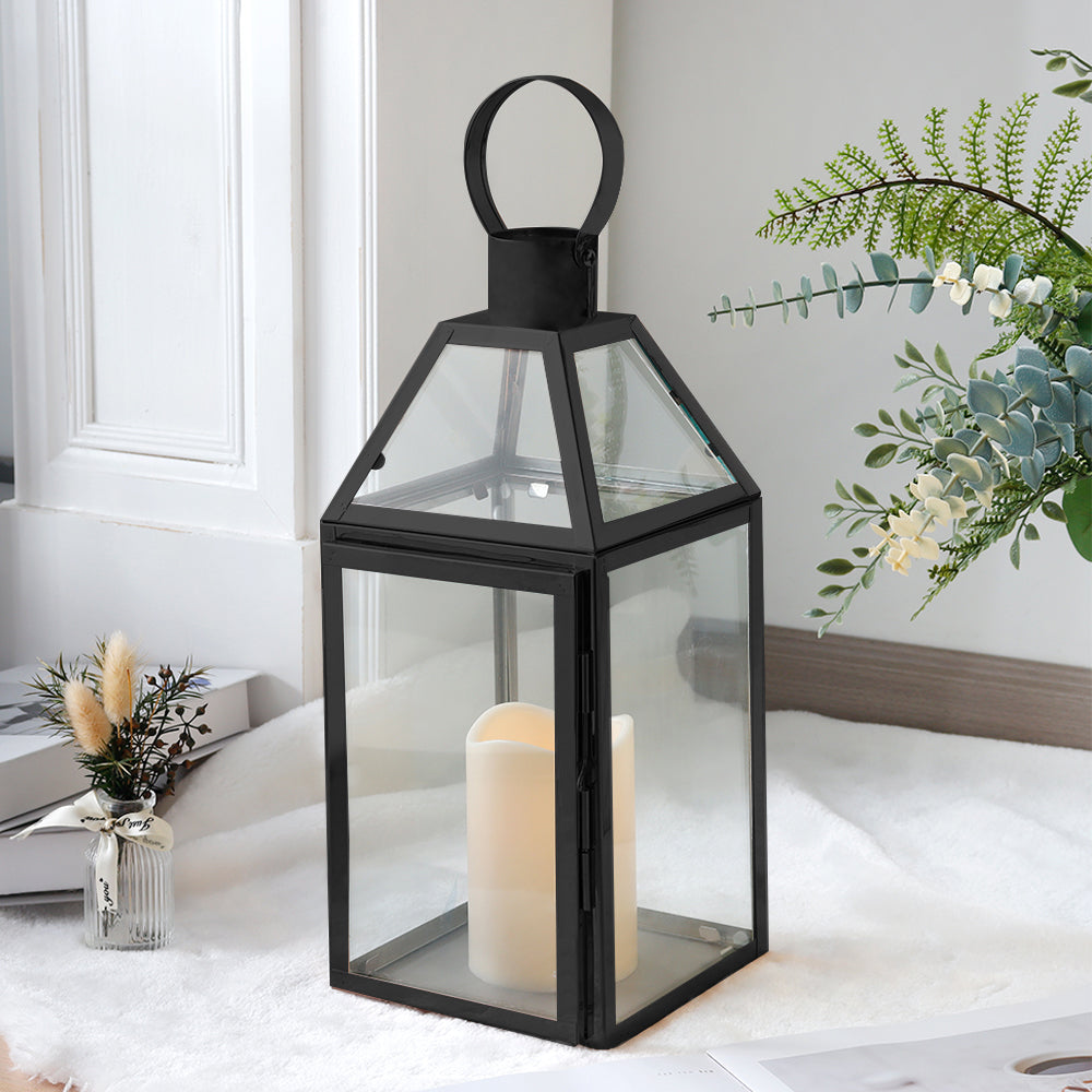 16"High Stainless Steel Candle Lanterns Lootquake LLC