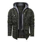 Men Warm Jacket Fleece Thick Autumn Winter Detachable Hoodies Jackets Men Slim Fit Men Clothing