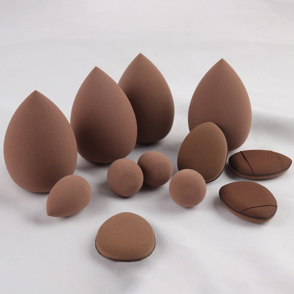 40-Piece Makeup Tool Set With Beauty Blender Soft Sponge Puffs Pi-Mart