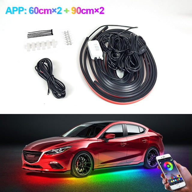 Car Flexible Ambient Atmosphere Lamp - SJB-DIAMOND ELITES