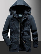 PolarGuard Men's Hooded Plus Coat THRIXINE