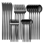 Stainless Steel Tableware Knife Fork And Spoon Western Tableware Gift Set