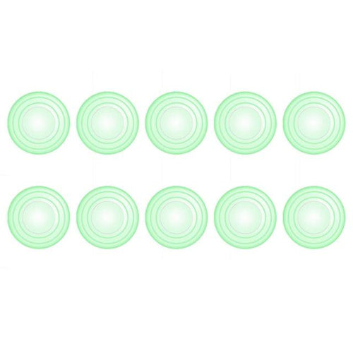 10pcs Car Door Anti-collision Silicone Pad Anti-shock Closing Door Stickers Soundproof Buffer Gasket Door Shock Absorber Car Door Protector Stickers Buffer Bumper Cushion Car Door Shock Absorbing PVC Gaskets Auto Accessories Stevvex