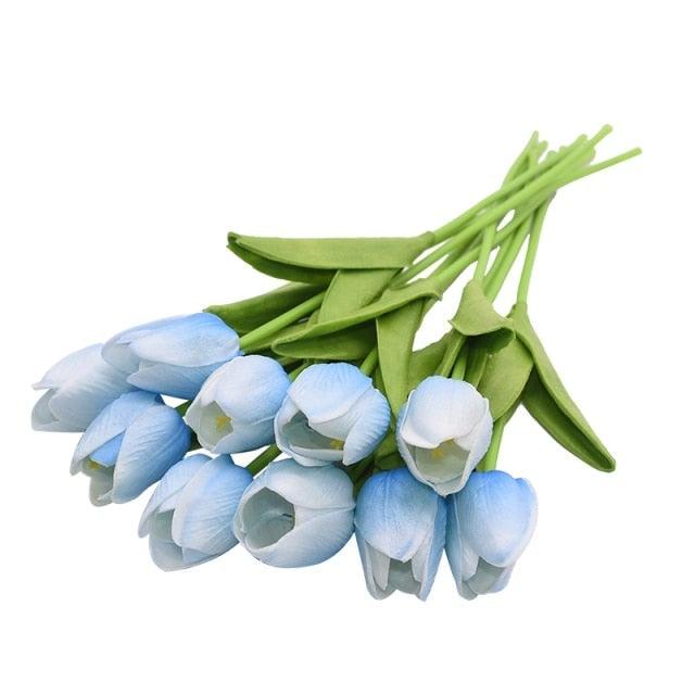 10Pcs High Quality Real Touch Calla Lily Artificial Flowers Bouquet For Wedding Bridal Home Kitchen Table Flower Decoration Home Decor Stevvex