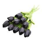 10Pcs High Quality Real Touch Calla Lily Artificial Flowers Bouquet For Wedding Bridal Home Kitchen Table Flower Decoration Home Decor Stevvex