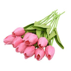 10Pcs High Quality Real Touch Calla Lily Artificial Flowers Bouquet For Wedding Bridal Home Kitchen Table Flower Decoration Home Decor Stevvex