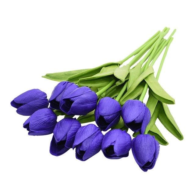 10Pcs High Quality Real Touch Calla Lily Artificial Flowers Bouquet For Wedding Bridal Home Kitchen Table Flower Decoration Home Decor Stevvex