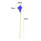 10Pcs High Quality Real Touch Calla Lily Artificial Flowers Bouquet For Wedding Bridal Home Kitchen Table Flower Decoration Home Decor Stevvex