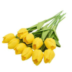 10Pcs High Quality Real Touch Calla Lily Artificial Flowers Bouquet For Wedding Bridal Home Kitchen Table Flower Decoration Home Decor Stevvex