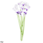 10Pcs High Quality Real Touch Calla Lily Artificial Flowers Bouquet For Wedding Bridal Home Kitchen Table Flower Decoration Home Decor Stevvex