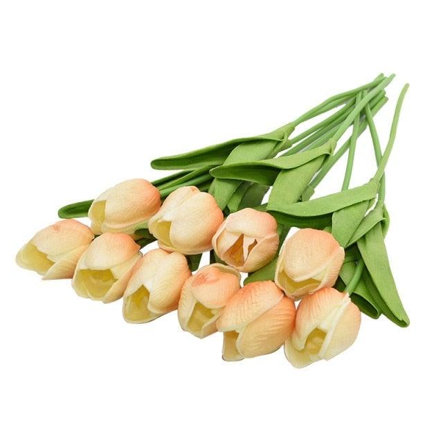 10Pcs High Quality Real Touch Calla Lily Artificial Flowers Bouquet For Wedding Bridal Home Kitchen Table Flower Decoration Home Decor Stevvex