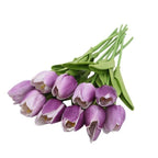 10Pcs High Quality Real Touch Calla Lily Artificial Flowers Bouquet For Wedding Bridal Home Kitchen Table Flower Decoration Home Decor Stevvex