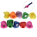10pcs/lot Silicone Pen Baby Learning Writing Tool Correction Device Fish Pencil Grasp Writing Aid Grip Stationery Pen Holder Child Writing Aid for Kids Silicone Writing Aid Additional Writing Aid Set Ergonomic Pen Stevvex