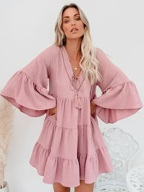 Sweet Maternity Chiffon Dress Pi-Mart