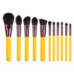 11 Pcs Women Professional Quality Makeup Brush Set Cosmetic Brushes Beauty Makeup Tool - Beginner Makeup Tools Full Set