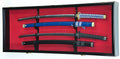2 Sword Display Case Cabinet Stand Holder Wall Rack Box. The Military Gift Store