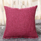 Solid color pillow cushion sofa cushion pillowcase Pi-Mart