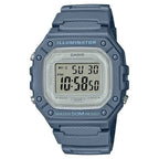 Casio Adult Unisex Black Sport Digital Watch Silicone Strap W218HC-2AV EasyOptionXY LLC